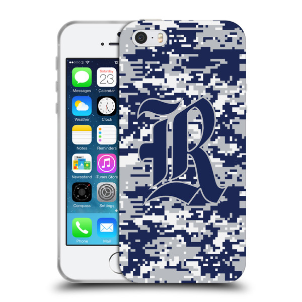 Rice University Rice University Digital Camouflage Soft Gel Case for Apple iPhone 5 / 5s / iPhone SE 2016