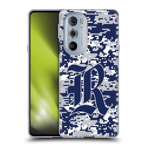 Rice University Rice University Digital Camouflage Soft Gel Case for Motorola Edge X30