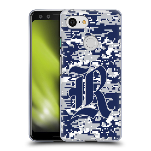Rice University Rice University Digital Camouflage Soft Gel Case for Google Pixel 3