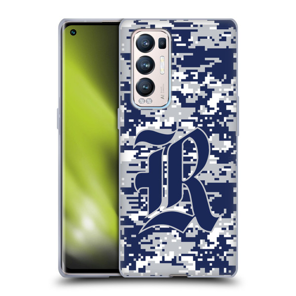 Rice University Rice University Digital Camouflage Soft Gel Case for OPPO Find X3 Neo / Reno5 Pro+ 5G