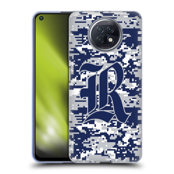 Rice University Rice University Digital Camouflage Soft Gel Case for Xiaomi Redmi Note 9T 5G