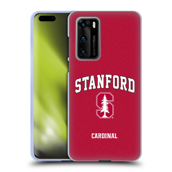 Stanford University The Farm Stanford University Campus Logotype Soft Gel Case for Huawei P40 5G
