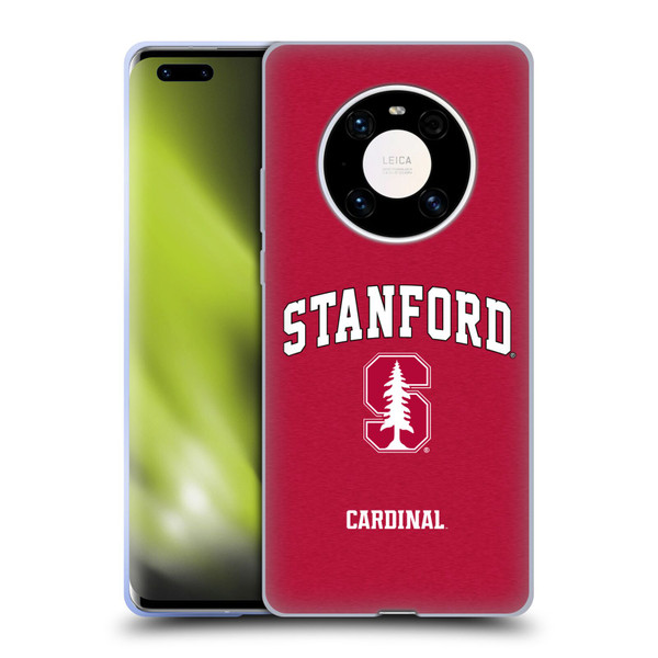Stanford University The Farm Stanford University Campus Logotype Soft Gel Case for Huawei Mate 40 Pro 5G