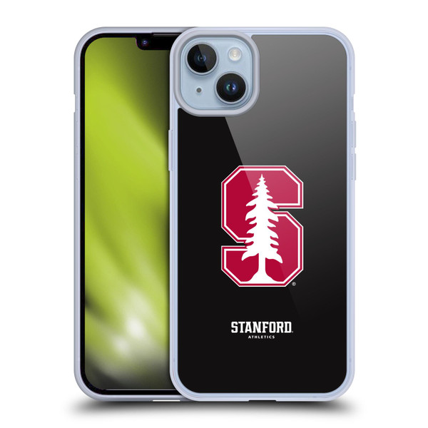 Stanford University The Farm Stanford University Plain Soft Gel Case for Apple iPhone 14 Plus