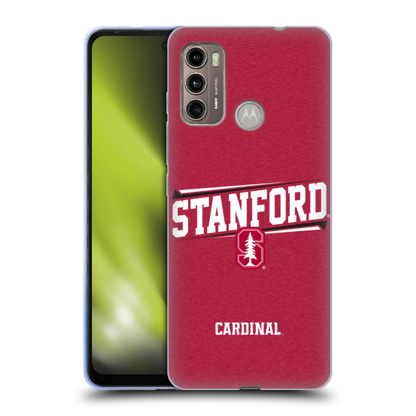 Stanford University The Farm Stanford University Double Bar Soft Gel Case for Motorola Moto G60 / Moto G40 Fusion