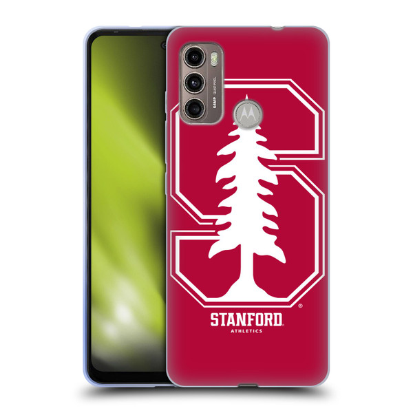 Stanford University The Farm Stanford University Oversized Icon Soft Gel Case for Motorola Moto G60 / Moto G40 Fusion