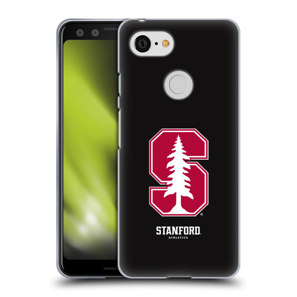 Stanford University The Farm Stanford University Plain Soft Gel Case for Google Pixel 3