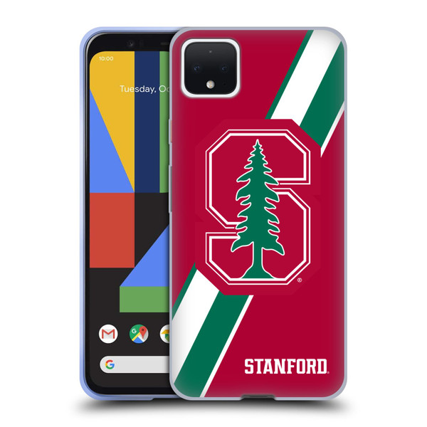 Stanford University The Farm Stanford University Stripes Soft Gel Case for Google Pixel 4 XL