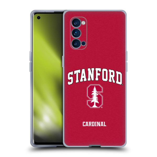 Stanford University The Farm Stanford University Campus Logotype Soft Gel Case for OPPO Reno 4 Pro 5G