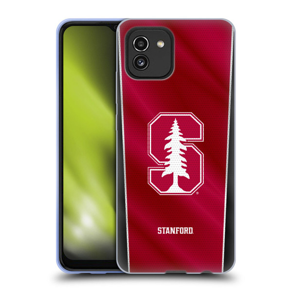 Stanford University The Farm Stanford University Banner Soft Gel Case for Samsung Galaxy A03 (2021)