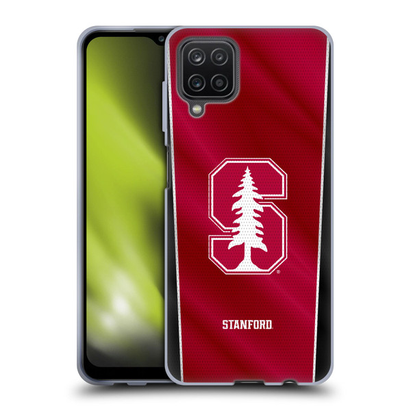 Stanford University The Farm Stanford University Banner Soft Gel Case for Samsung Galaxy A12 (2020)