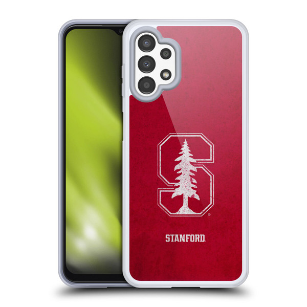 Stanford University The Farm Stanford University Distressed Look Soft Gel Case for Samsung Galaxy A13 (2022)