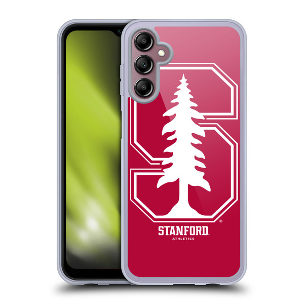 Stanford University The Farm Stanford University Oversized Icon Soft Gel Case for Samsung Galaxy A14 5G