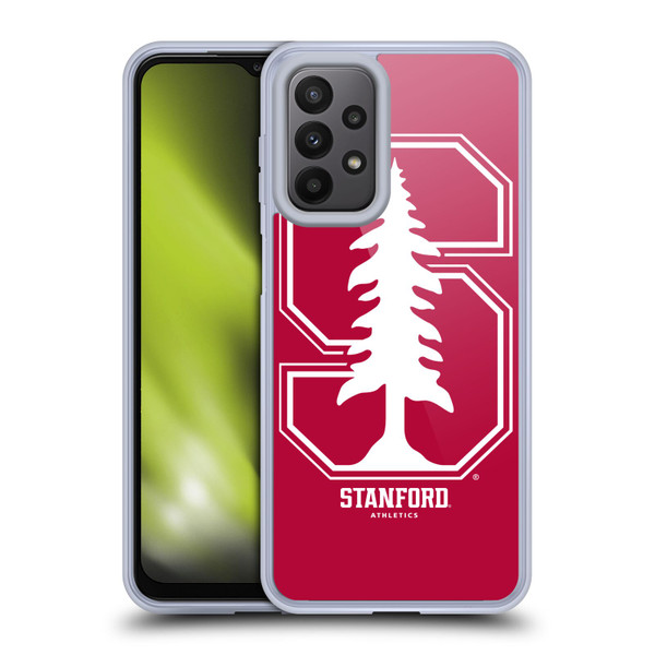 Stanford University The Farm Stanford University Oversized Icon Soft Gel Case for Samsung Galaxy A23 / 5G (2022)