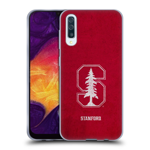 Stanford University The Farm Stanford University Distressed Look Soft Gel Case for Samsung Galaxy A50/A30s (2019)