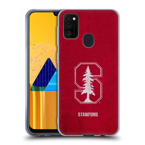 Stanford University The Farm Stanford University Distressed Look Soft Gel Case for Samsung Galaxy M30s (2019)/M21 (2020)