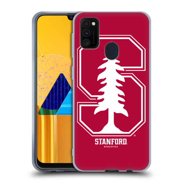 Stanford University The Farm Stanford University Oversized Icon Soft Gel Case for Samsung Galaxy M30s (2019)/M21 (2020)