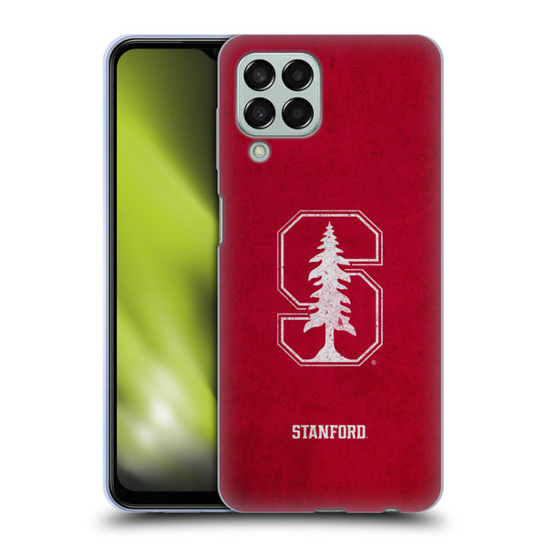 Stanford University The Farm Stanford University Distressed Look Soft Gel Case for Samsung Galaxy M33 (2022)