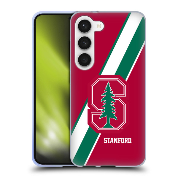 Stanford University The Farm Stanford University Stripes Soft Gel Case for Samsung Galaxy S23 5G