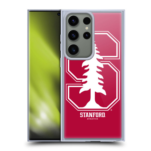 Stanford University The Farm Stanford University Oversized Icon Soft Gel Case for Samsung Galaxy S23 Ultra 5G