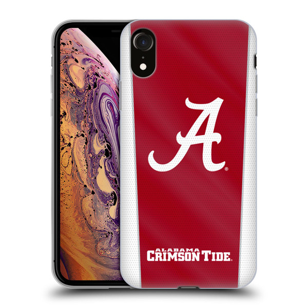 University Of Alabama UA The University Of Alabama Banner Soft Gel Case for Apple iPhone XR