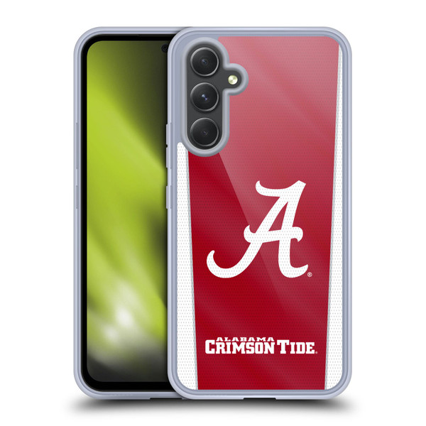 University Of Alabama UA The University Of Alabama Banner Soft Gel Case for Samsung Galaxy A54 5G