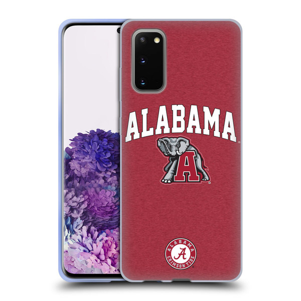 University Of Alabama UA The University Of Alabama Campus Logotype Soft Gel Case for Samsung Galaxy S20 / S20 5G