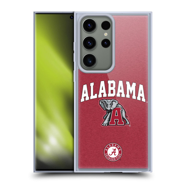 University Of Alabama UA The University Of Alabama Campus Logotype Soft Gel Case for Samsung Galaxy S23 Ultra 5G