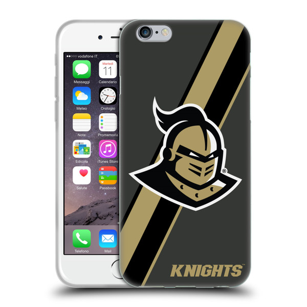 University Of Central Florida UCF University Of Central Florida Stripes Soft Gel Case for Apple iPhone 6 / iPhone 6s