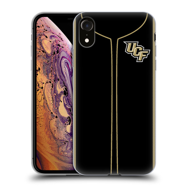 University Of Central Florida UCF University Of Central Florida Baseball Jersey Soft Gel Case for Apple iPhone XR