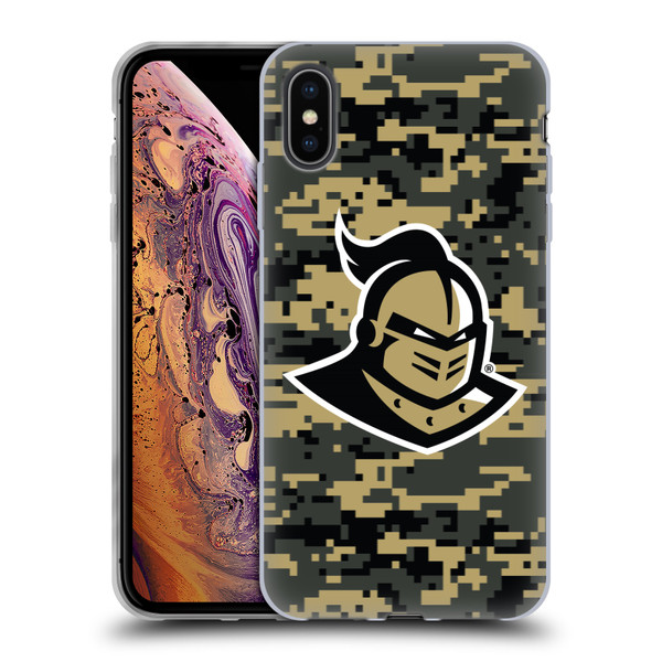 University Of Central Florida UCF University Of Central Florida Digital Camouflage Soft Gel Case for Apple iPhone XS Max