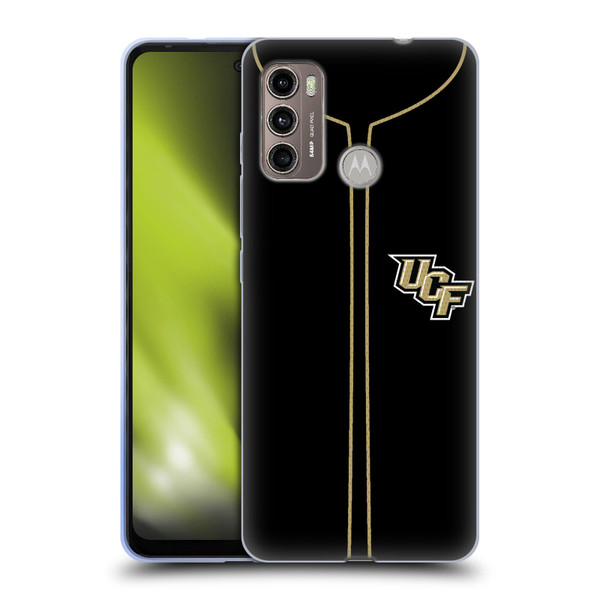 University Of Central Florida UCF University Of Central Florida Baseball Jersey Soft Gel Case for Motorola Moto G60 / Moto G40 Fusion