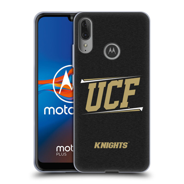 University Of Central Florida UCF University Of Central Florida Double Bar Soft Gel Case for Motorola Moto E6 Plus