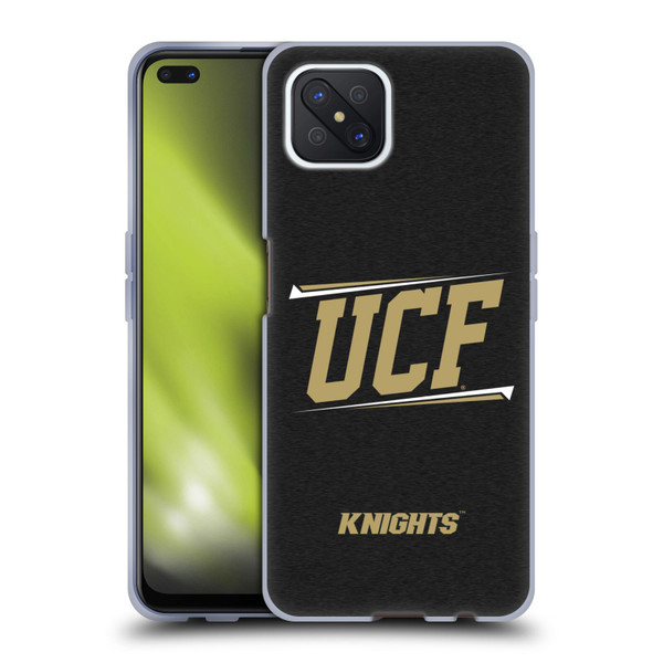 University Of Central Florida UCF University Of Central Florida Double Bar Soft Gel Case for OPPO Reno4 Z 5G