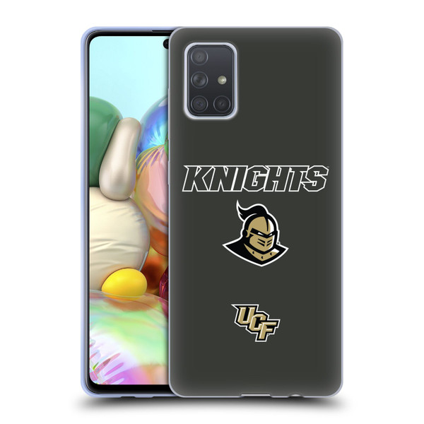 University Of Central Florida UCF University Of Central Florida Logo Soft Gel Case for Samsung Galaxy A71 (2019)