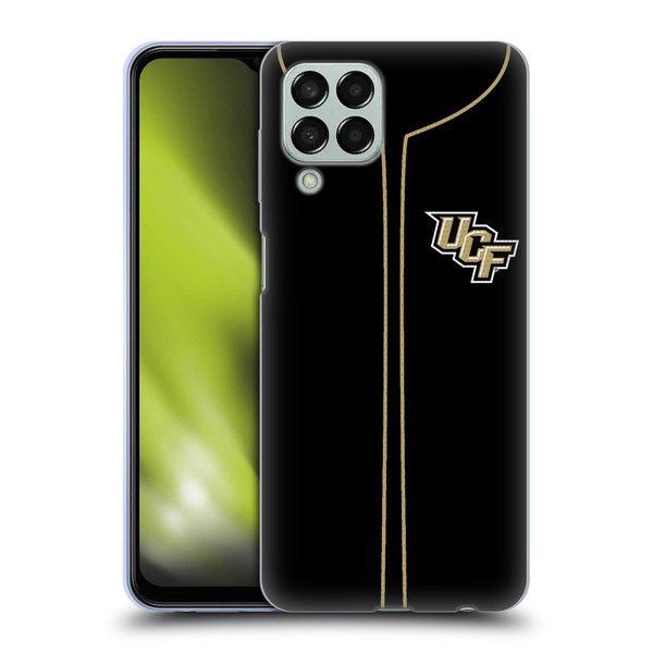 University Of Central Florida UCF University Of Central Florida Baseball Jersey Soft Gel Case for Samsung Galaxy M33 (2022)