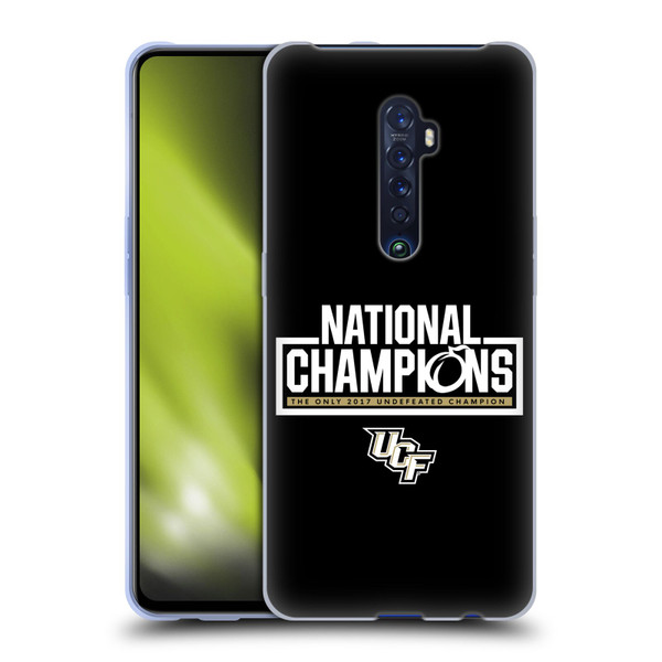 University Of Central Florida UCF 2 National Champions 1 Soft Gel Case for OPPO Reno 2