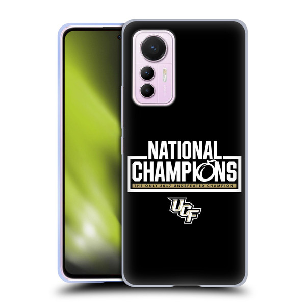 University Of Central Florida UCF 2 National Champions 1 Soft Gel Case for Xiaomi 12 Lite