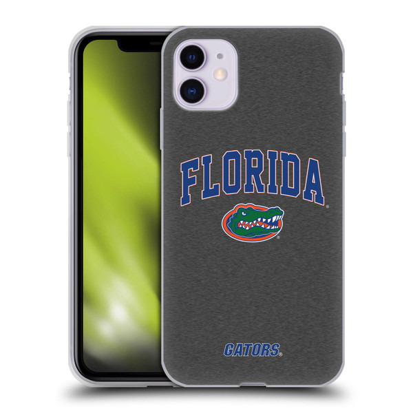 University Of Florida UF University Of Florida Campus Logotype Soft Gel Case for Apple iPhone 11