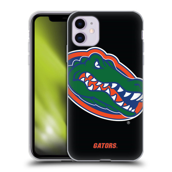 University Of Florida UF University Of Florida Oversized Icon Soft Gel Case for Apple iPhone 11