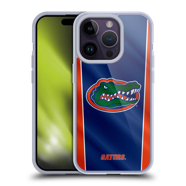 University Of Florida UF University Of Florida Banner Soft Gel Case for Apple iPhone 14 Pro