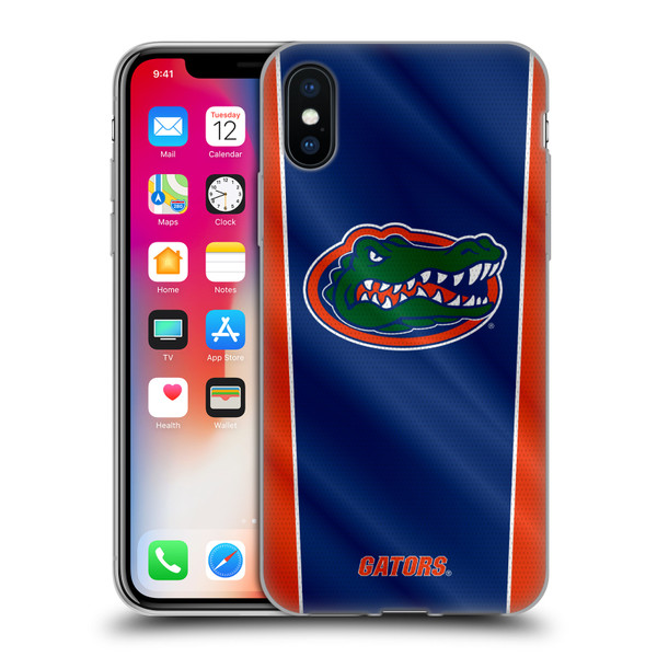 University Of Florida UF University Of Florida Banner Soft Gel Case for Apple iPhone X / iPhone XS