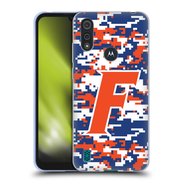 University Of Florida UF University Of Florida Digital Camouflage Soft Gel Case for Motorola Moto E6s (2020)