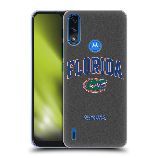 University Of Florida UF University Of Florida Campus Logotype Soft Gel Case for Motorola Moto E7 Power / Moto E7i Power