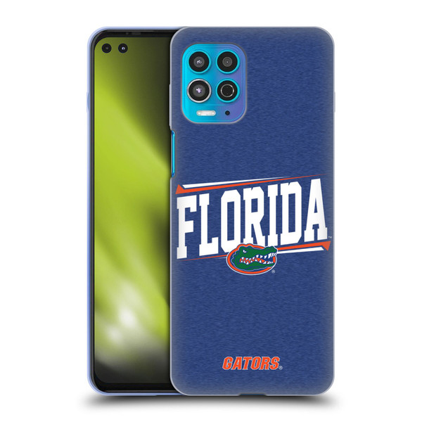 University Of Florida UF University Of Florida Double Bar Soft Gel Case for Motorola Moto G100