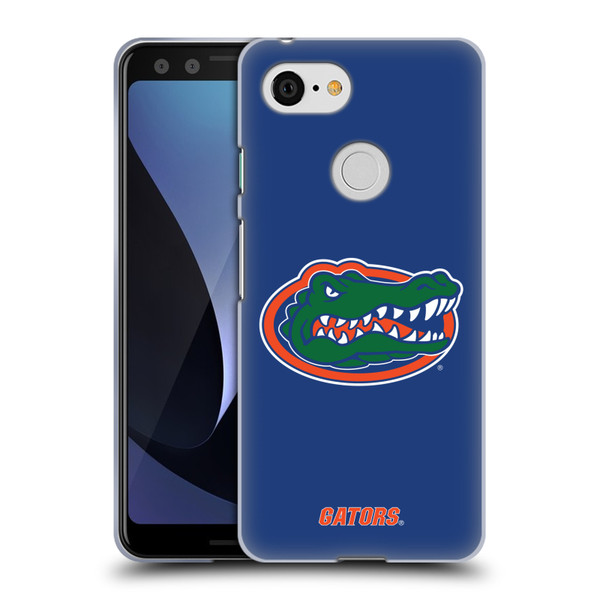 University Of Florida UF University Of Florida Plain Soft Gel Case for Google Pixel 3