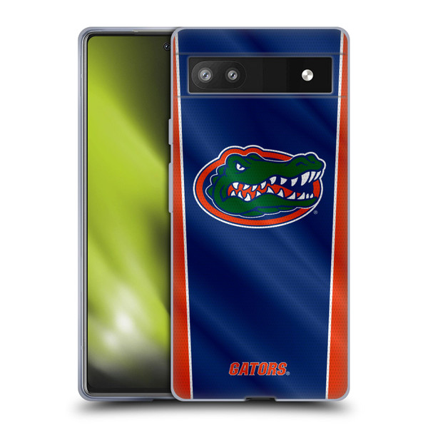 University Of Florida UF University Of Florida Banner Soft Gel Case for Google Pixel 6a