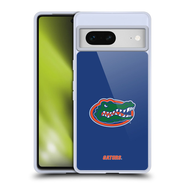 University Of Florida UF University Of Florida Plain Soft Gel Case for Google Pixel 7