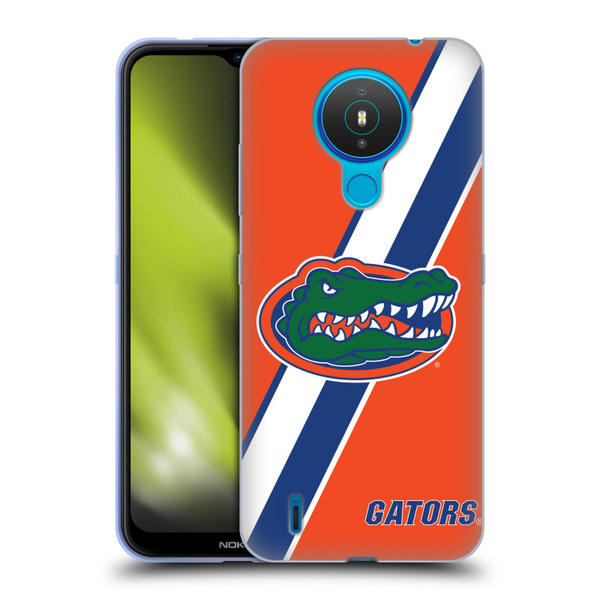 University Of Florida UF University Of Florida Stripes Soft Gel Case for Nokia 1.4