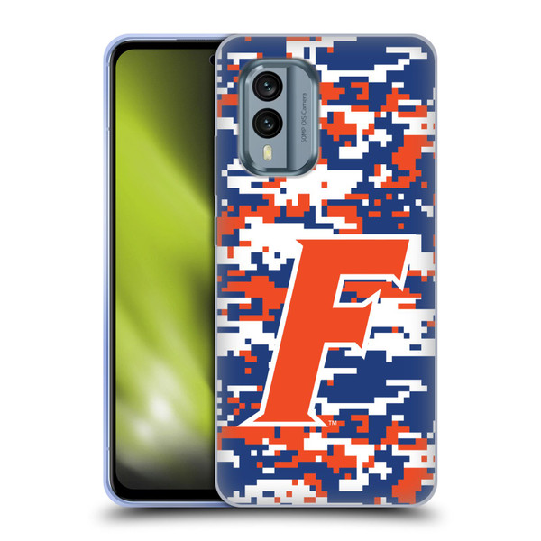 University Of Florida UF University Of Florida Digital Camouflage Soft Gel Case for Nokia X30